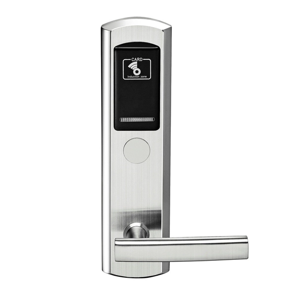 China Full 304 Stainless Steel RFID Card Swipe Electronic Hotel Door Lock DH8181-Y manufacturer