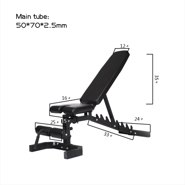 China Manufacturer Dumbbell Bench Home Fitness Equipment Adjustable Weight Bench manufacturer