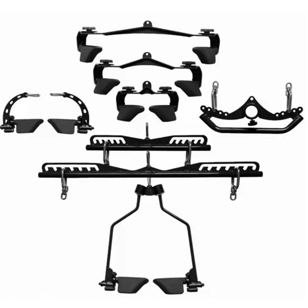 China Fitness training hand grip set gym back muscle training 8pcs set manufacturer