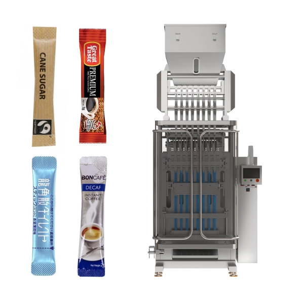 China High Speed Multi-lane Back Seal Whey Protein Isolate Granule Sachet Packing Machine Supplier Manufacturer manufacturer