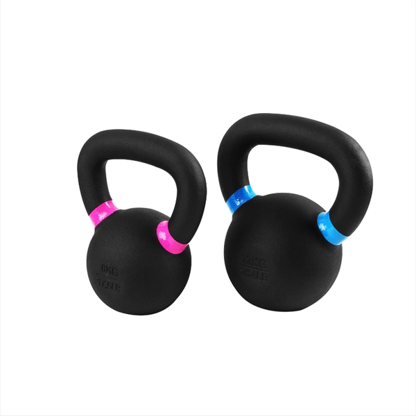 China Gravity Black Cast Iron Powder Coated Kettlebell China Factory Manufacturer Hersteller