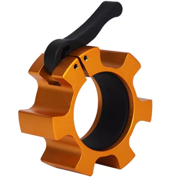 China Weightlifting Standard 50mm Aluminum Clip Collar manufacturer