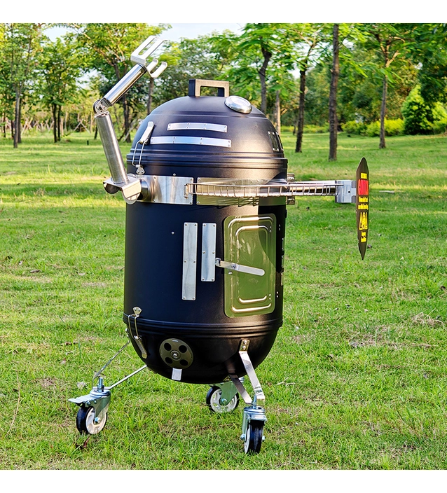 Chine Gril de fumoir Spacebot en acier inoxydable pour barbecue extérieur fabricant