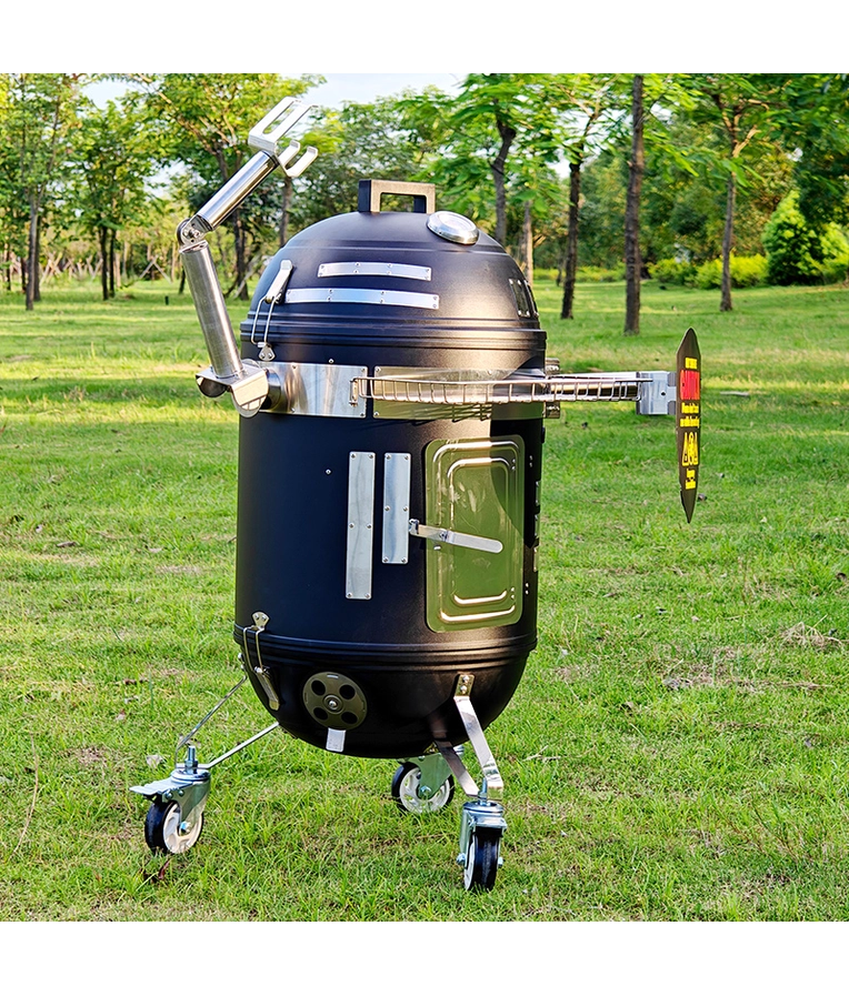 Chine Gril de fumoir Spacebot en acier inoxydable pour barbecue extérieur fabricant