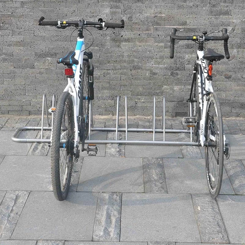 China Van Floor Bike Rack 5 Stand Outdoor Cycle Rack manufacturer