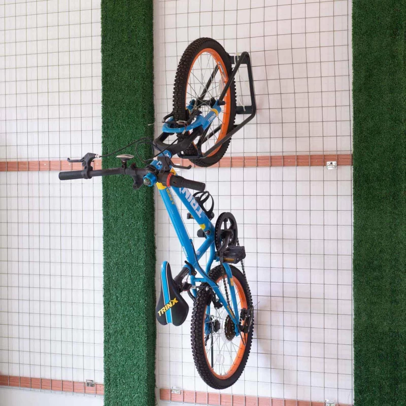 China Triangle Wall Mounted Bike Rack manufacturer