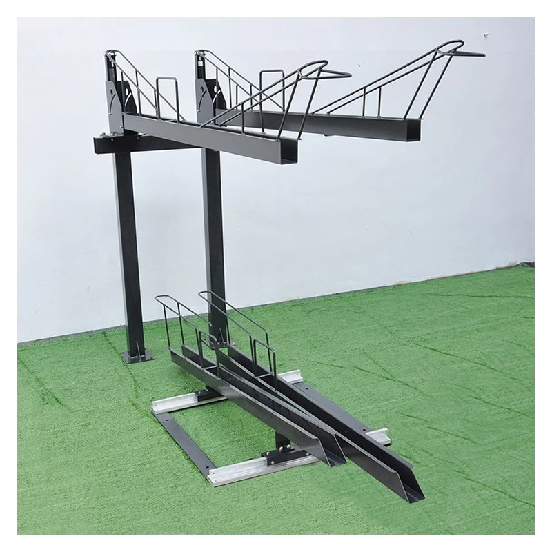 China Simple Type Double Decker Bicycle Rack manufacturer