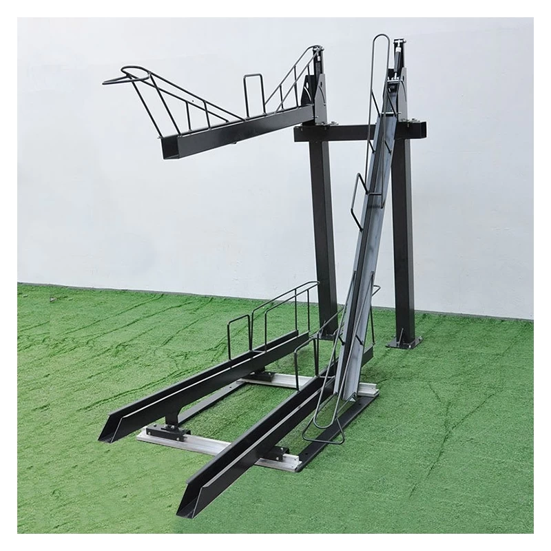 China Simple Type Double Decker Bicycle Rack manufacturer