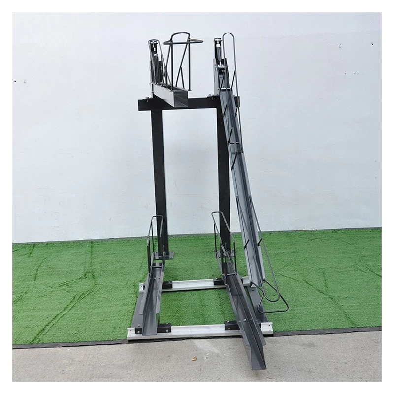 China Simple Type Double Decker Bicycle Rack manufacturer