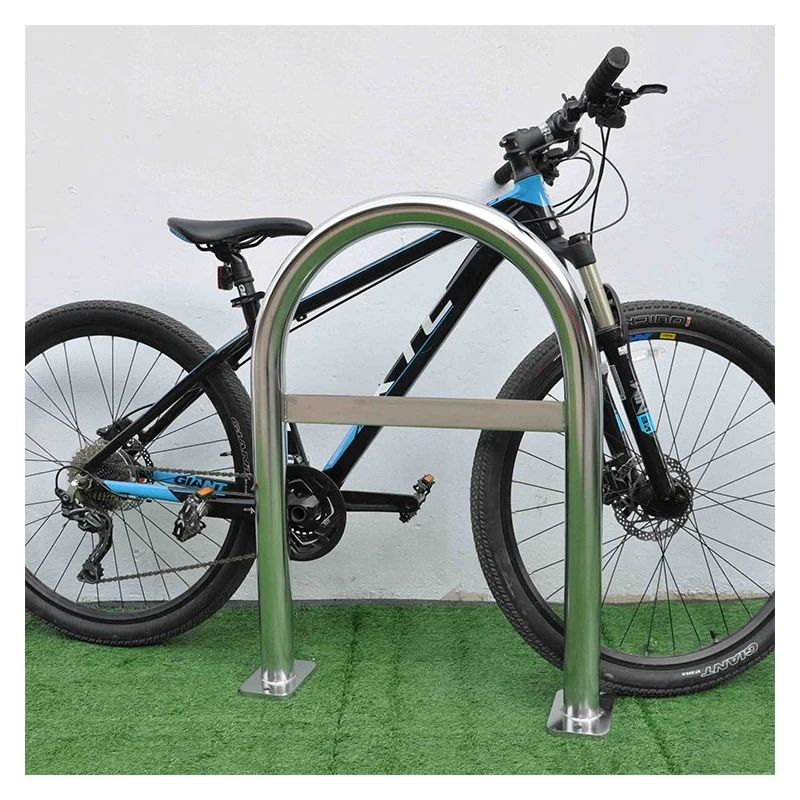 China China U Shaped Flange Mount Bike Parking Bicycle Rack Factory manufacturer