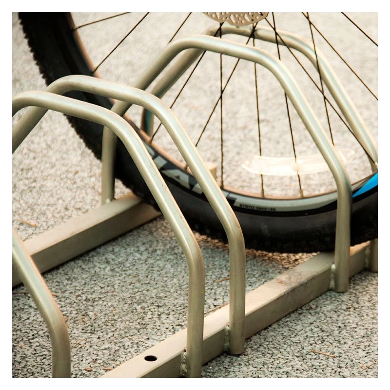 Chine Porte-vélos extérieur de système de stationnement de cycle en acier pour 5 espaces de stationnement fabricant