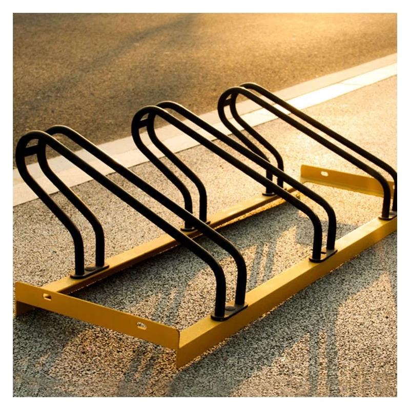 China Outdoor Floor Mounted Bicycle Parking Rack manufacturer