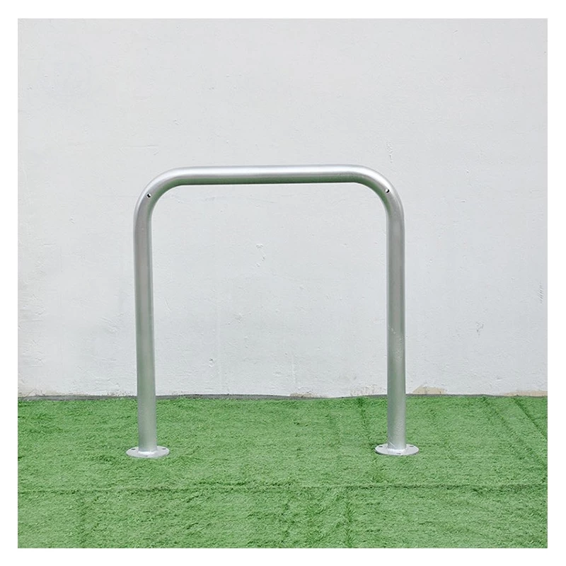 China Traditioneller Fahrradabstellschienen-Boden-U-Fahrradständer Hersteller