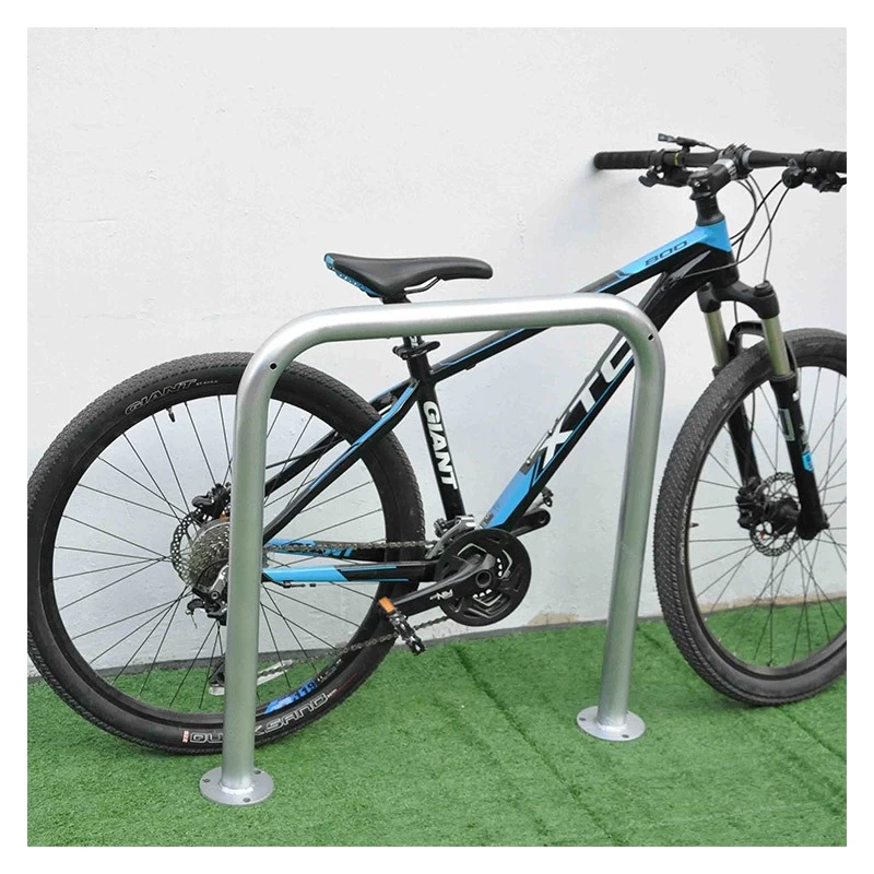 中国 传统自行车停放栏杆地板 U 型自行车架 制造商