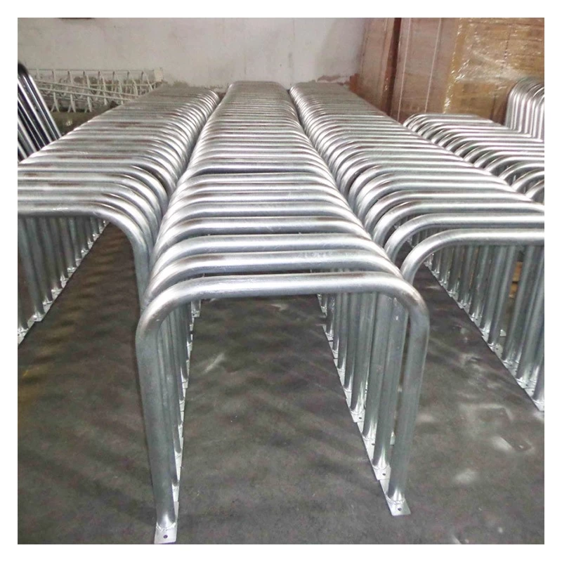 中国 传统自行车停放栏杆地板 U 型自行车架 制造商
