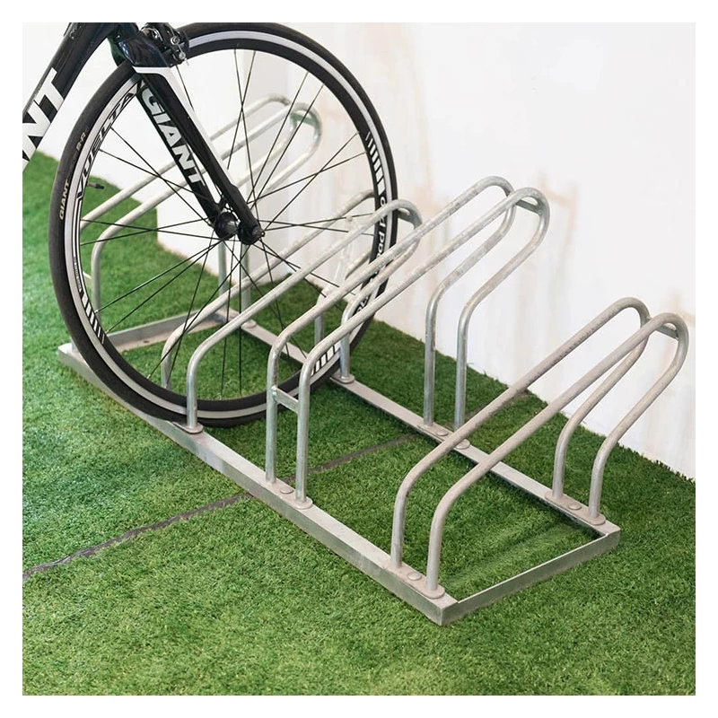 China Custom Wave Vertical Bike Display Parking Rack Floor Mounted Stand manufacturer