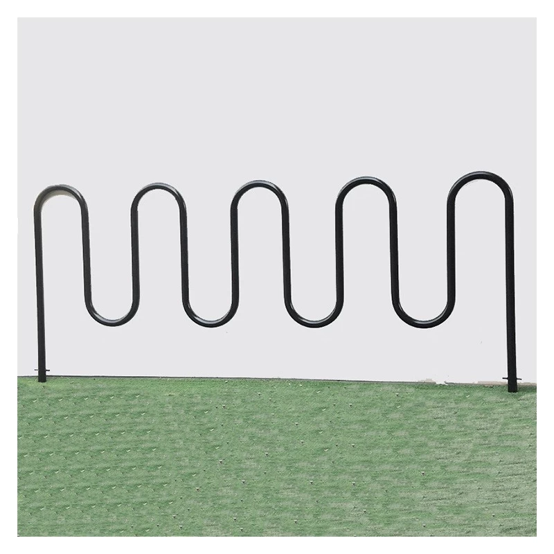 China Heavy Duty 5 Bike Rack Wave Bicycle Racks manufacturer