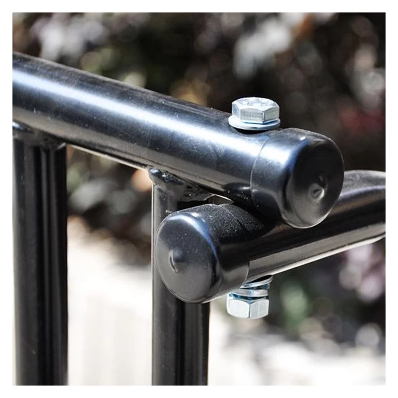 China Outdoor Steel Grid Bike Rack Storage Fence Bike Safety Stand manufacturer