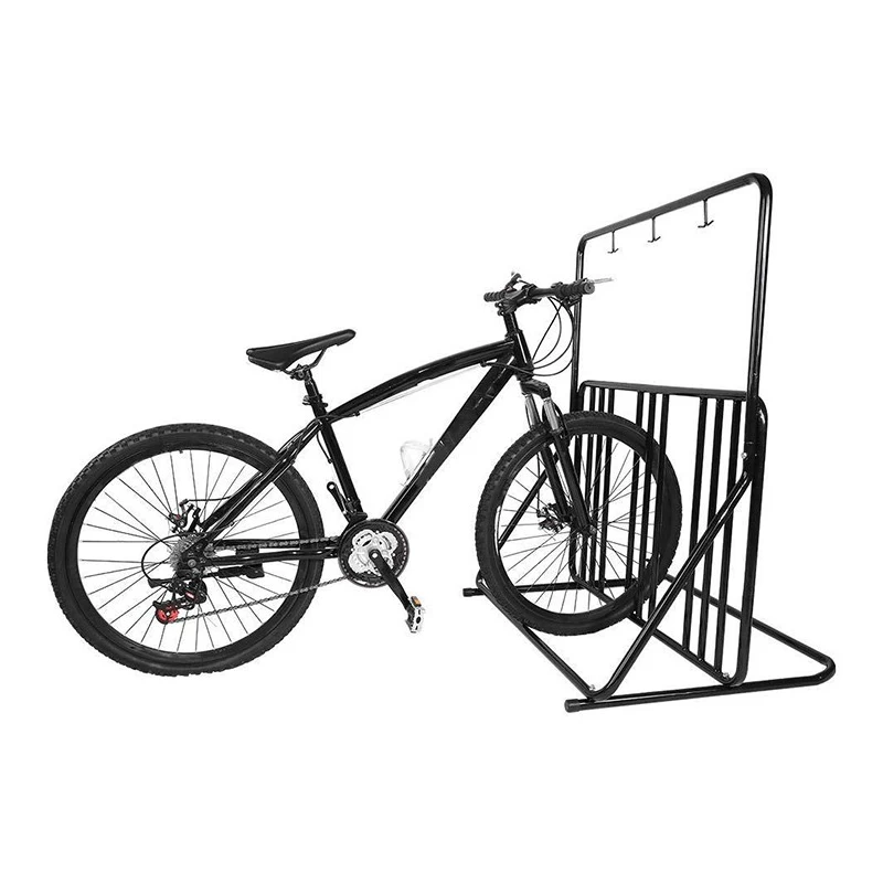 China Multipurpose Power Coated Standing Bike Rack manufacturer