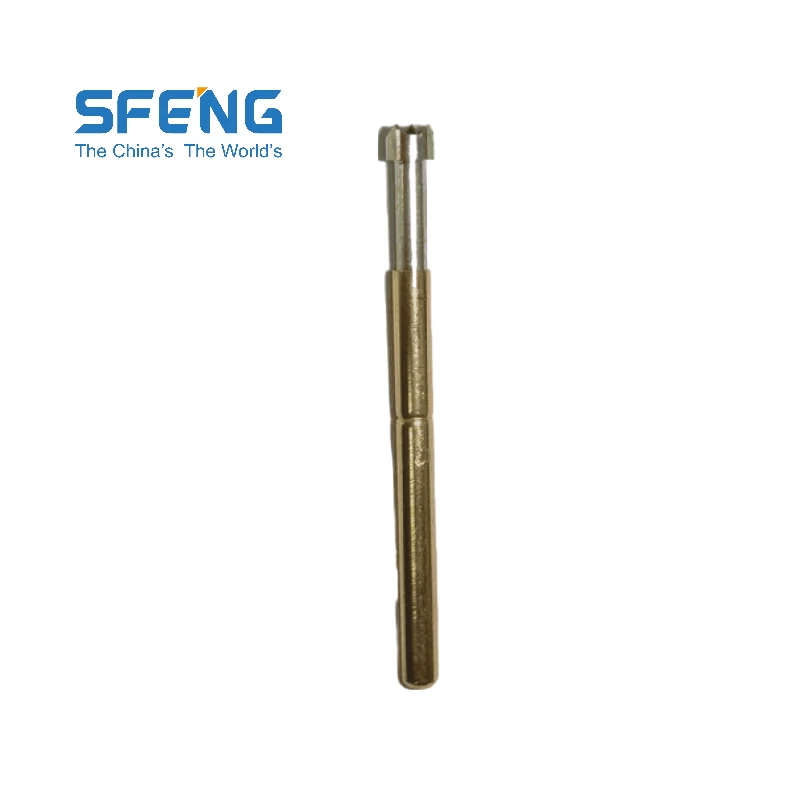 China Gold plated ICT test probe with serrated tip SF-PA100-H manufacturer