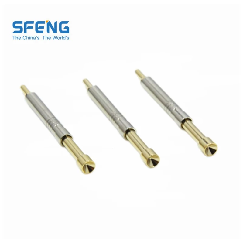 China Gold Plated Spring Loaded PH Test Probe Pin Manufacturer manufacturer