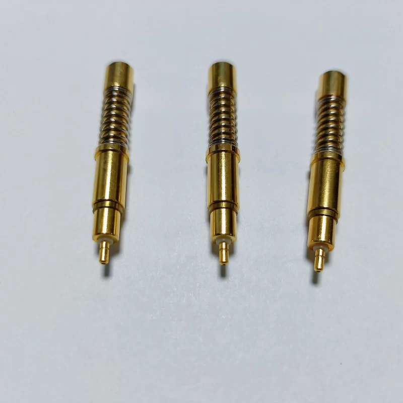 China Cheap Price Brass Contact Pogo For High Current Pin manufacturer