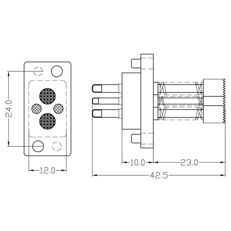 China China Famous Brand SFENG 15A Customized Battery Pin manufacturer