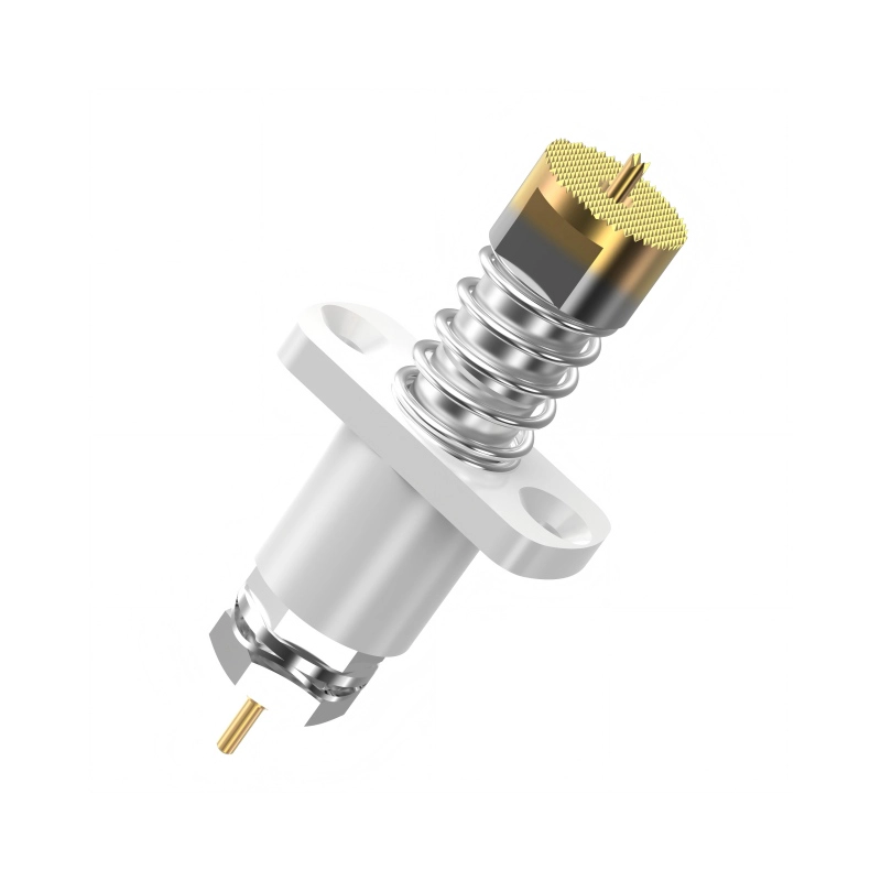China Hot Sale 30A Current Spring Loaded Pogo Pin for Cell Formation manufacturer