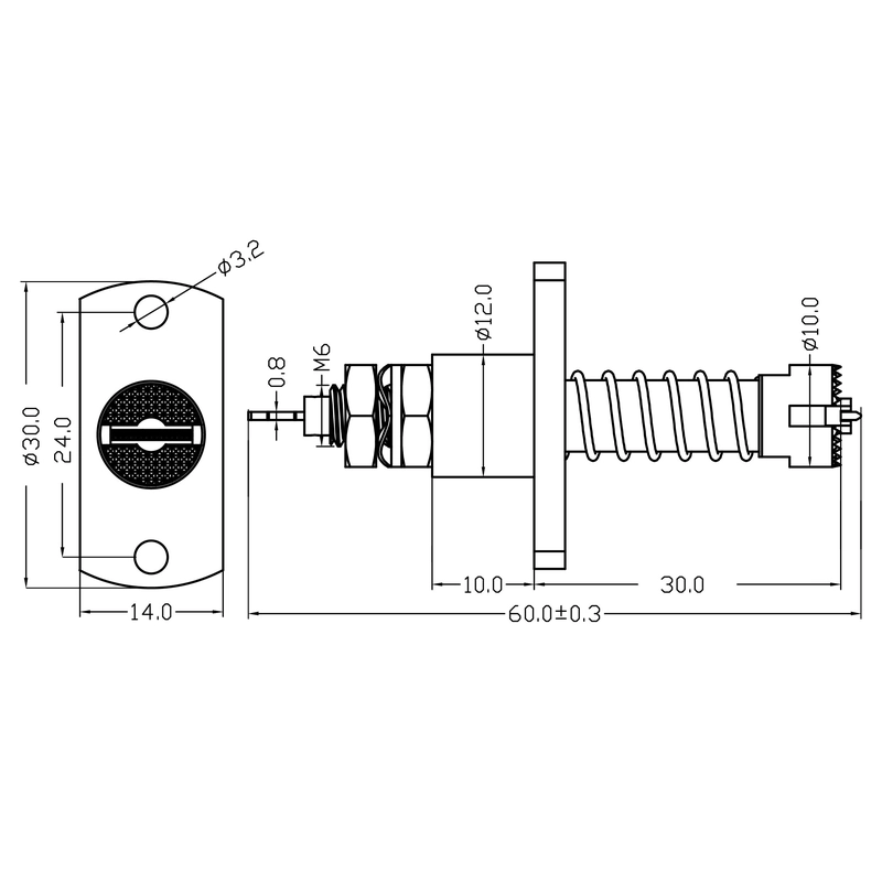 China China Supplier 30A High Current Probe for Battery Charging System manufacturer