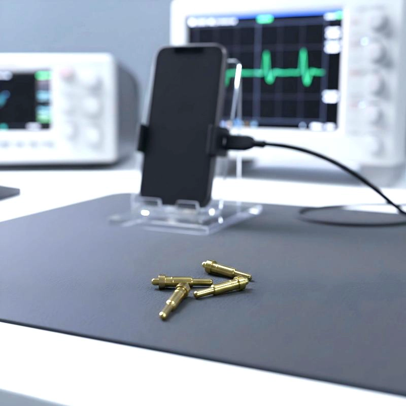 China Hot Export Gold Plated Spring Probe manufacturer