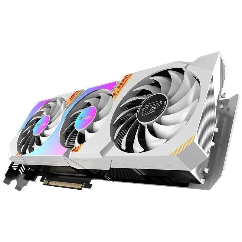 China Colorful GeForce RTX 3050 Graphics Card iGame Ultra OC White GDDR6 8GB manufacturer