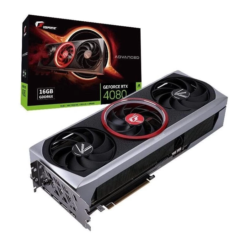 China COLORFUL GeForce RTX 4080  graphic cards iGame Advanced GDDR6X 16GB manufacturer