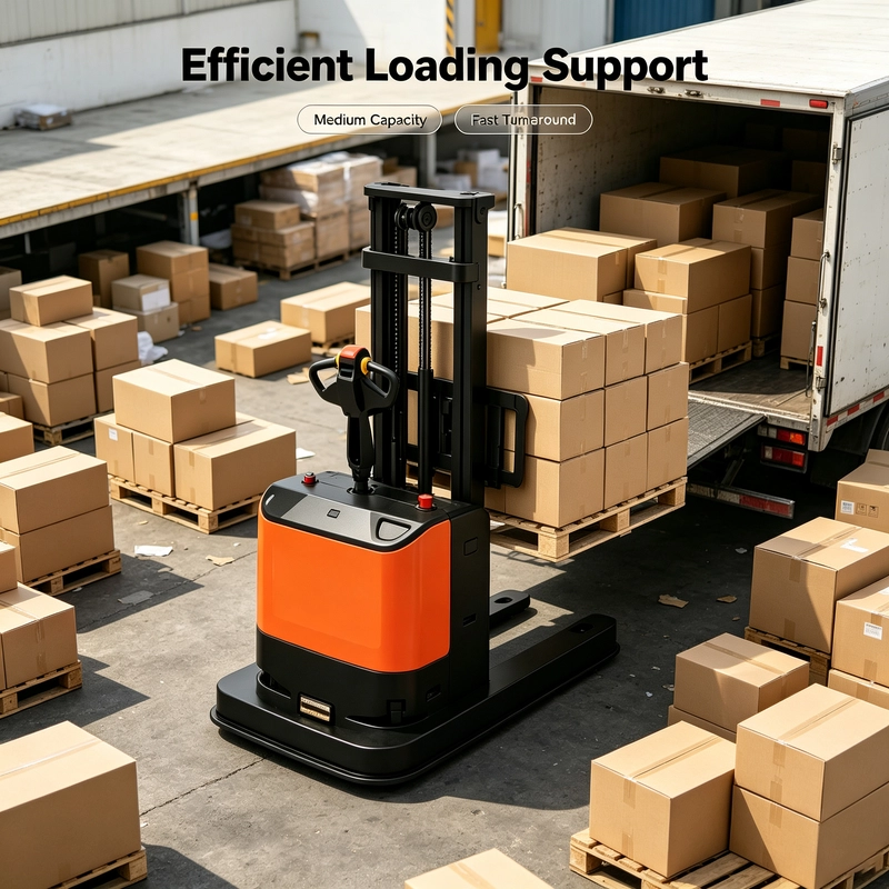 China HERCLER 3.0 1.2 Ton Medium-Duty Electric Stacker Forklift manufacturer