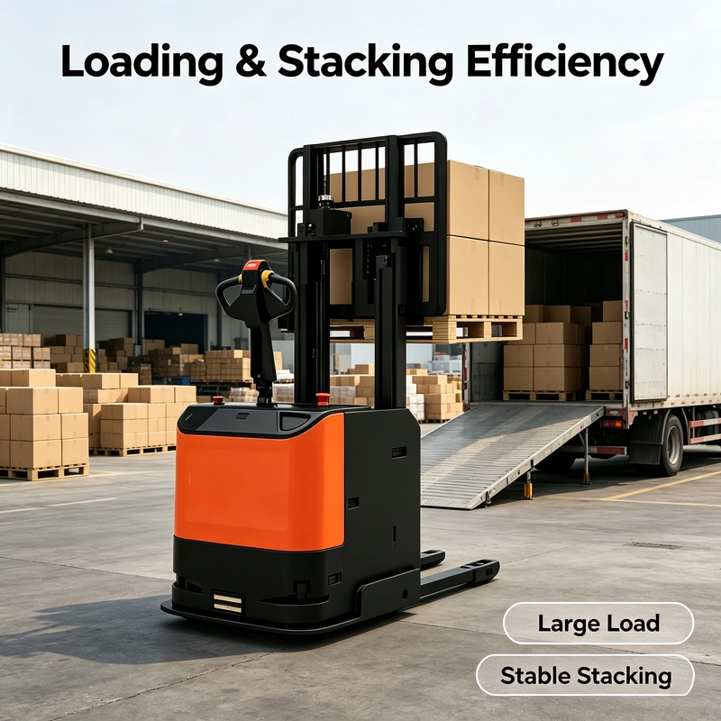 China BSI-CC 1.0 1.5T Autonomous Pallet Truck Unmanned Forklift manufacturer