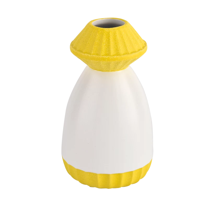 200ml eleganteng matte fragrance reed diffusers ceramic bottle