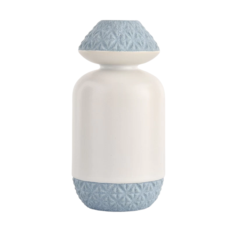 Modernong Fragrance Ornament Ceramic Reed Diffuser Bottle Luxury Empty