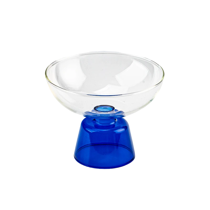 Luxury custom light luxury high borosilicate dessert smoothie fruit cup