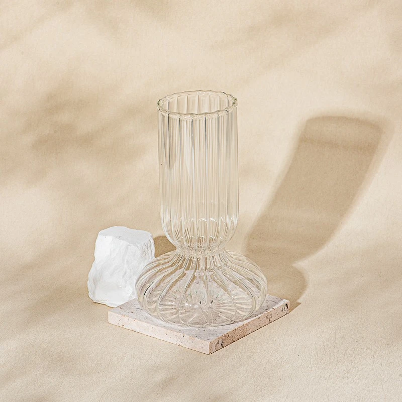 Luxury custom bubble spherical vase decoration living room flower arrangement