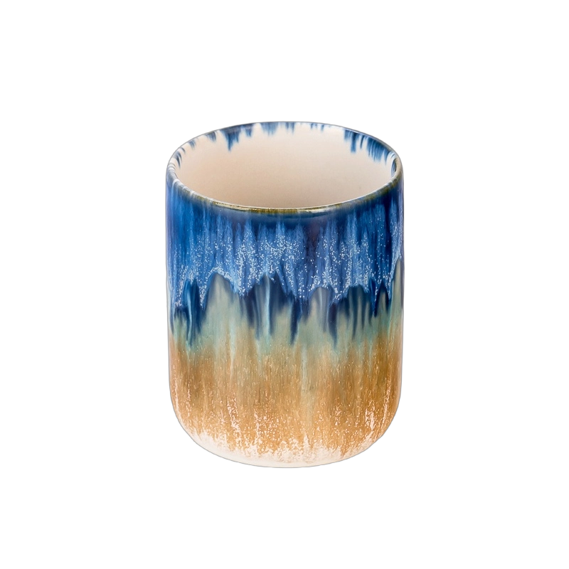 Wholesale Luxury Ceramic Candle Jars para sa Home Decor Storage