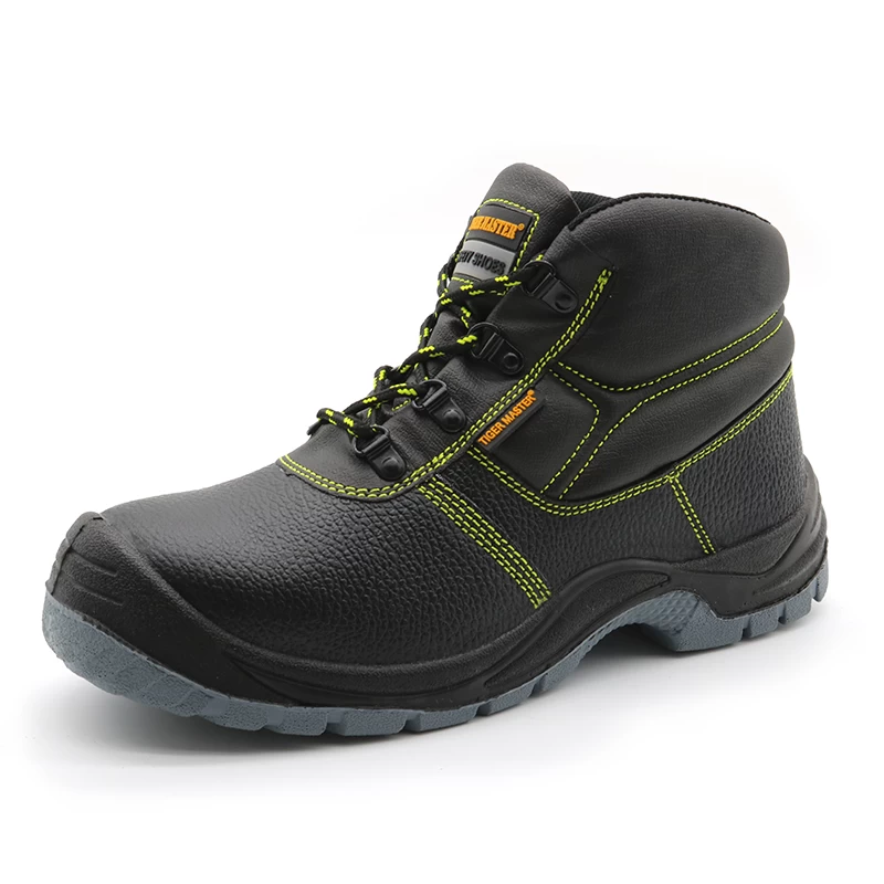 China TM050 Anti slip oil proof pu sole steel toe prevent puncture cheap safety shoes work manufacturer