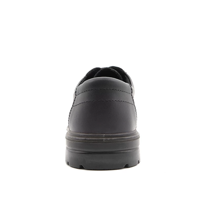 China TM048 Anti slip fiberglass toe anti puncture stylish men's office executive safety shoe manufacturer