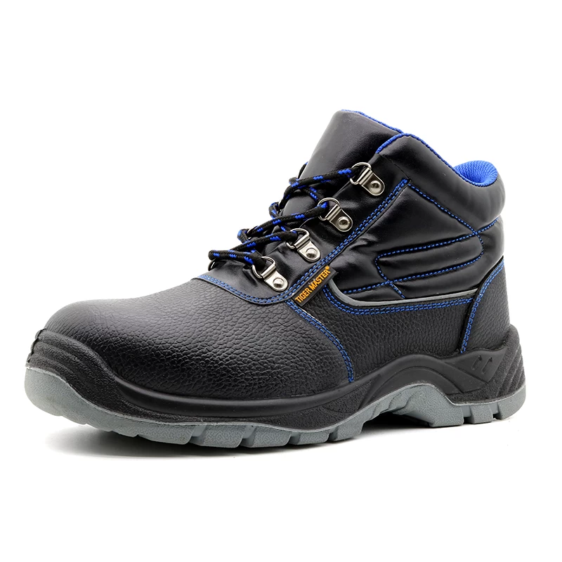 China TM2028 Factory sales tiger master anti slip PU outsole steel toe mid plate industrial safety shoes manufacturer