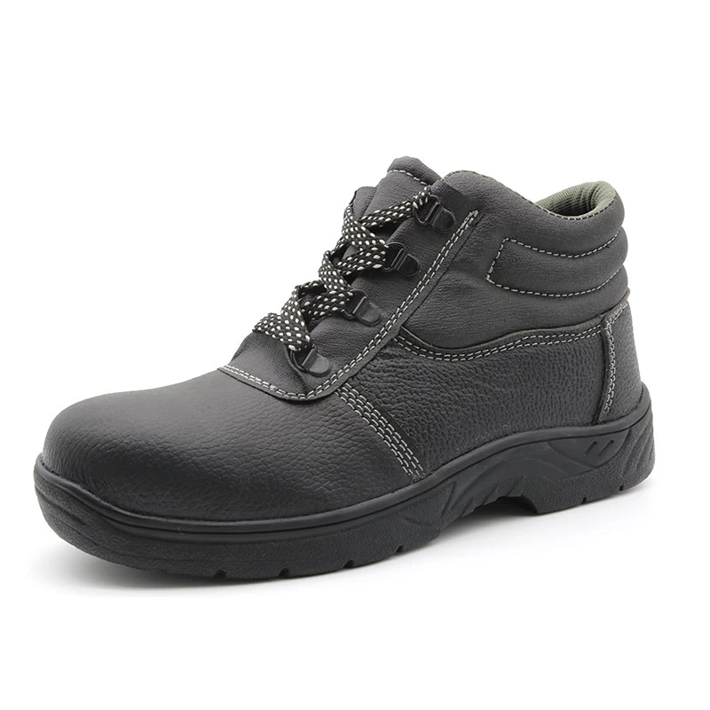 Chine RB1010 PU semelle supérieure en caoutchouc protection du travail fer orteil plaque de fer chaussures de sécurité bon marché fabricant