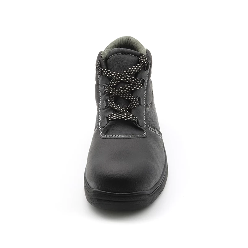 China RB1010 PU upper rubber sole labour protection iron toe iron plate cheap safety shoes manufacturer