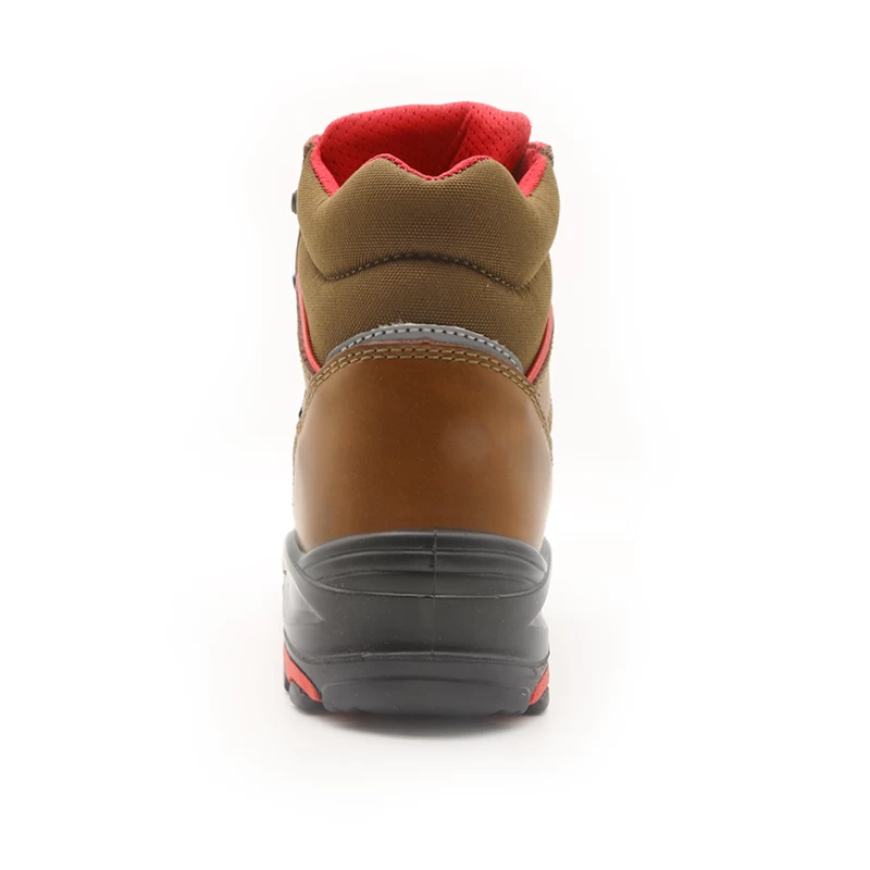 Китай TM105 Противоскользящая резиновая подошва HRO с композитным носком предотвращает прокол водонепроницаемых защитных ботинок производителя