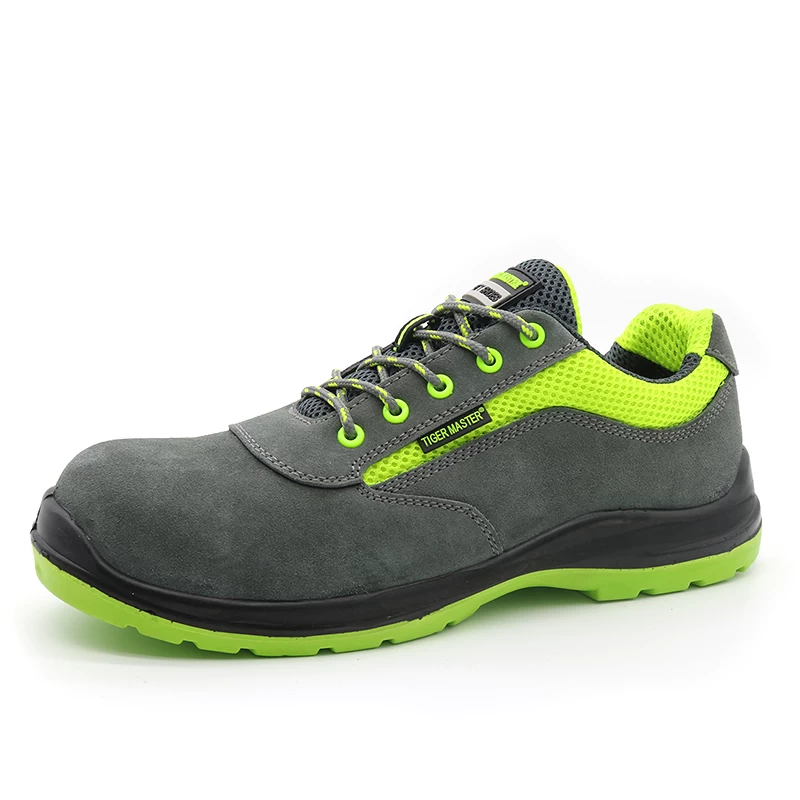 中国 TM223 防滑 pu 鞋底复合鞋头防刺穿轻型 CE 运动鞋男士安全鞋 制造商