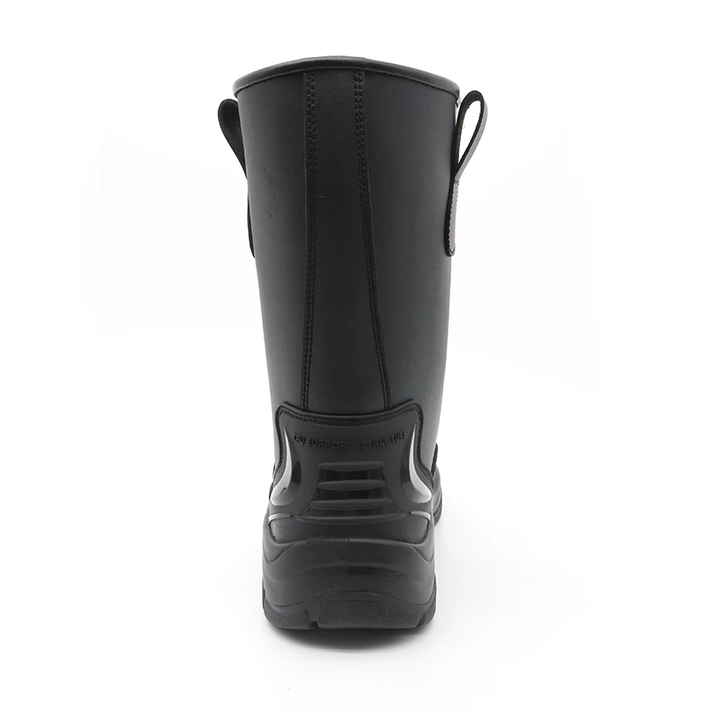 China TM139-1 Heat resistance pu rubber rubber sole composite toe anti puncture safety welding boots manufacturer