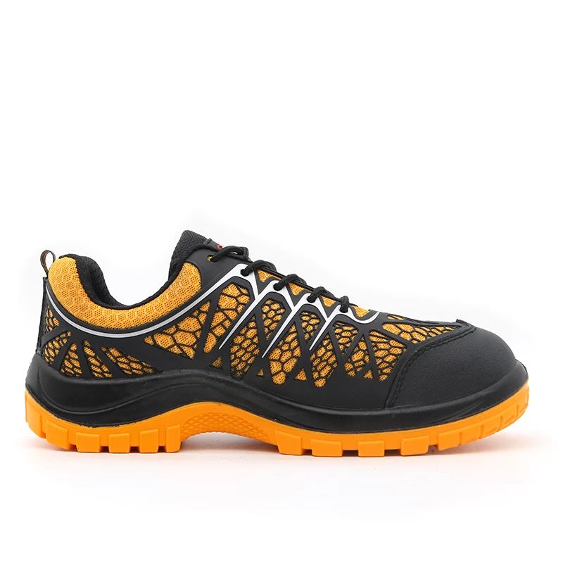 China TM211 KPU upper oil slip resistant pu sole steel toe puncture proof fashion sport safety shoes manufacturer
