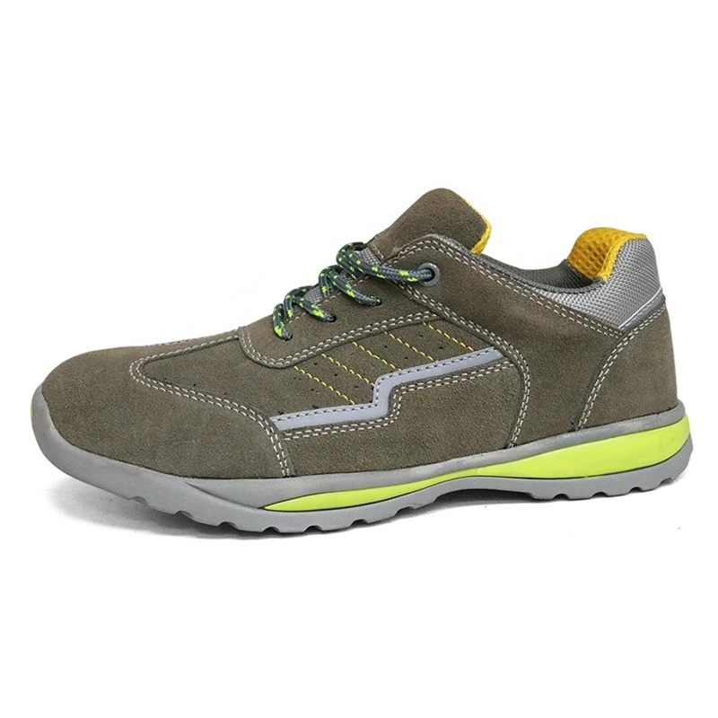 China TM245-1 Non-slip rubber sole prevent puncture men sport type safety shoes with steel toe manufacturer