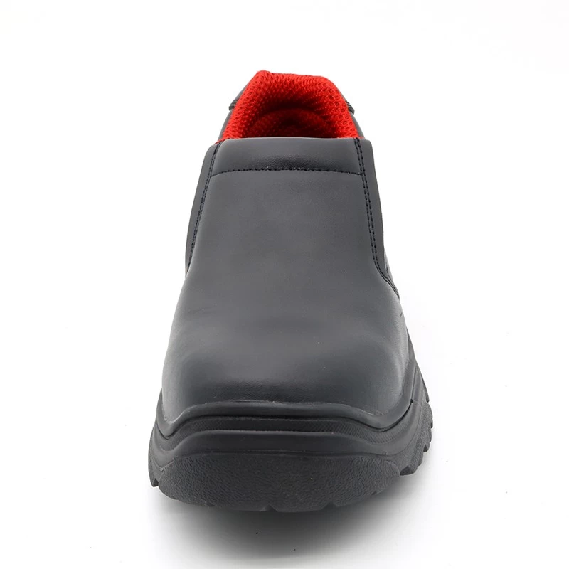 China TM142 Heat resistance rubber sole prevent puncture composite toe men safety shoes without laces manufacturer
